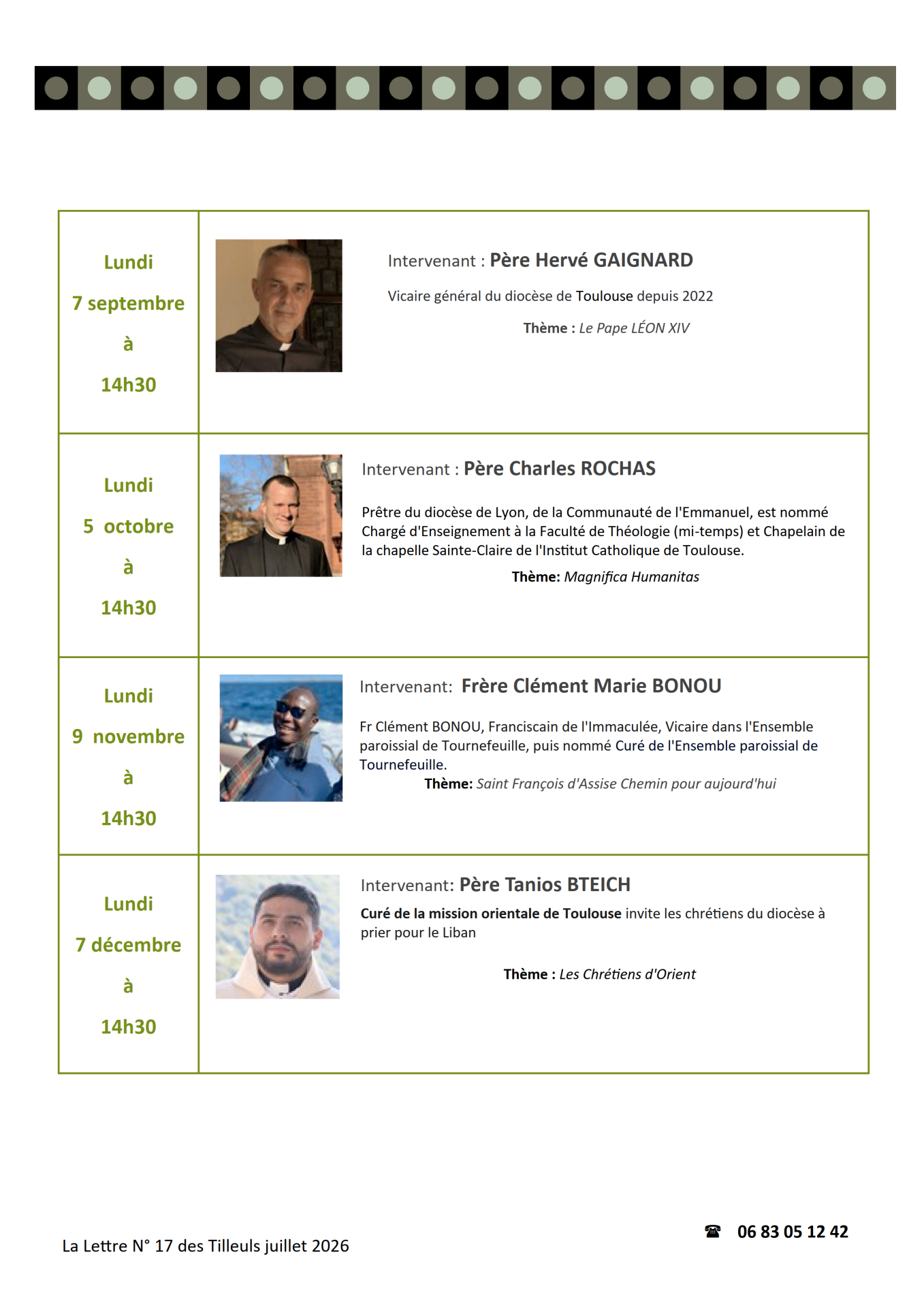 Programme 2026